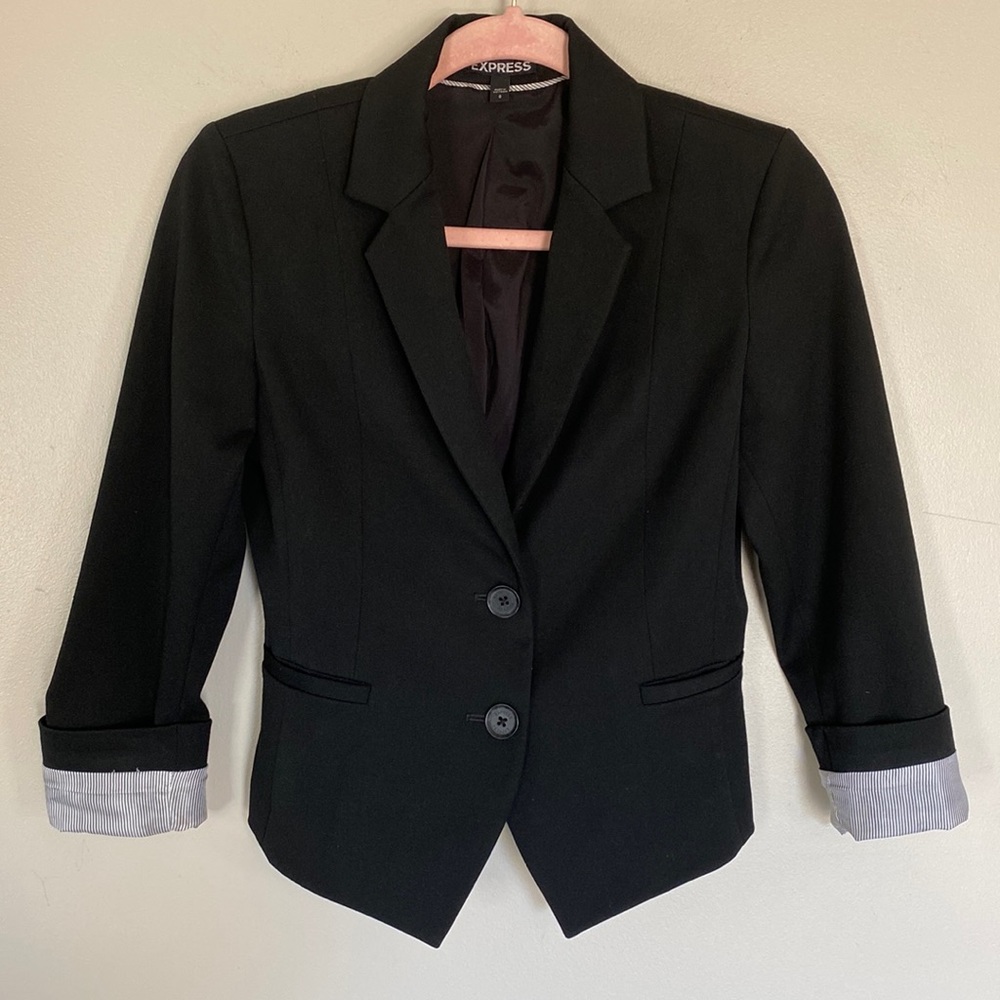Express Black Blazer - 0